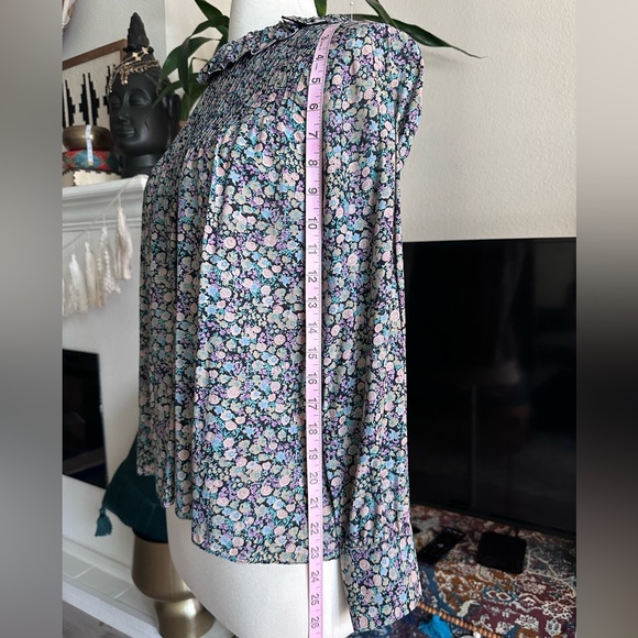 Dôen Plum Blouse in Hardwick Garden SZ XS - Picture 8 of 11